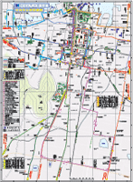 市内中心部詳細図（地図）